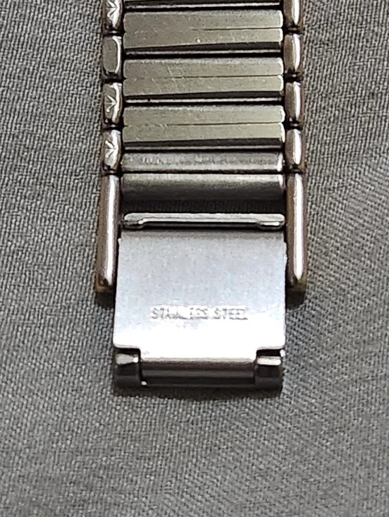 Vintage Yves Saint Laurent Two-Tone Roman Dial Quartz Watch |1990s - Picture 9 of 16